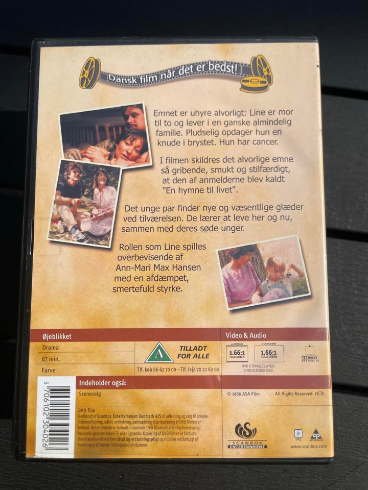 Øjeblikket DVD familiefilm