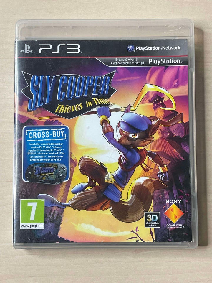 Sly Cooper Thieves in Time, PS3