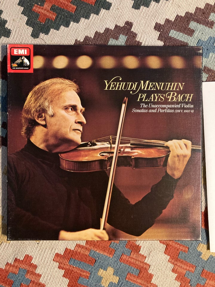 LP, Yehudi Menuhin, Plays Bach