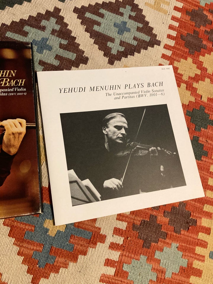 LP, Yehudi Menuhin, Plays Bach