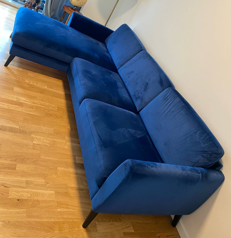 Sofa, velour, 3 pers.