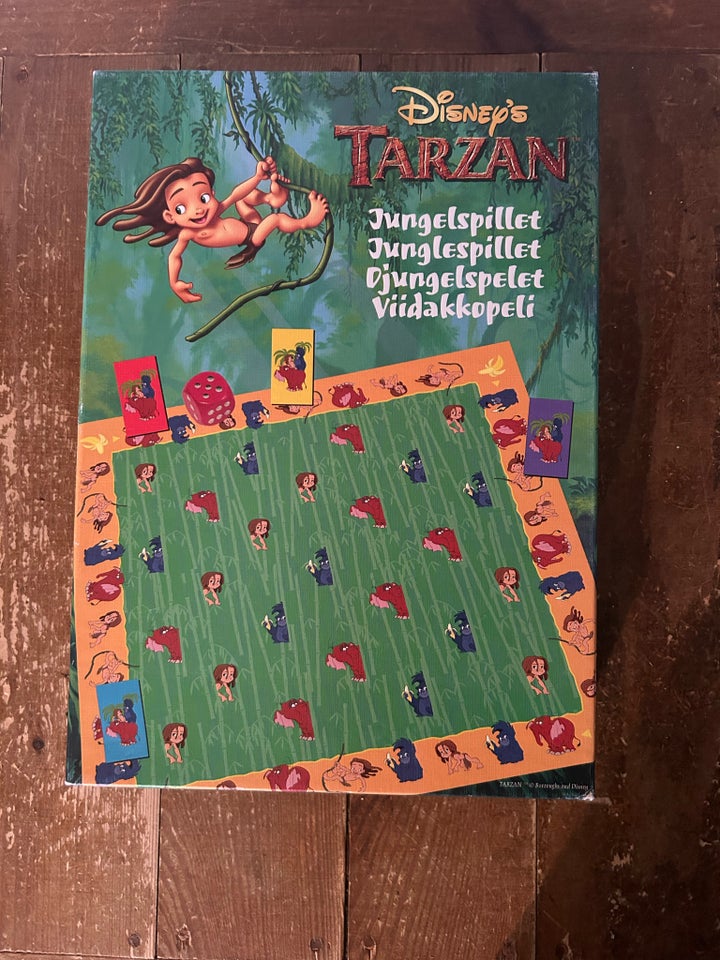 Tarzan spil, Retro spil, brætspil