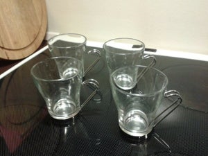 Glas Kaffekopper Vitrosax