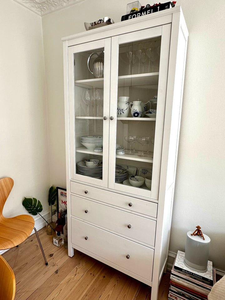 Vitrineskab, Hemnes, Ikea