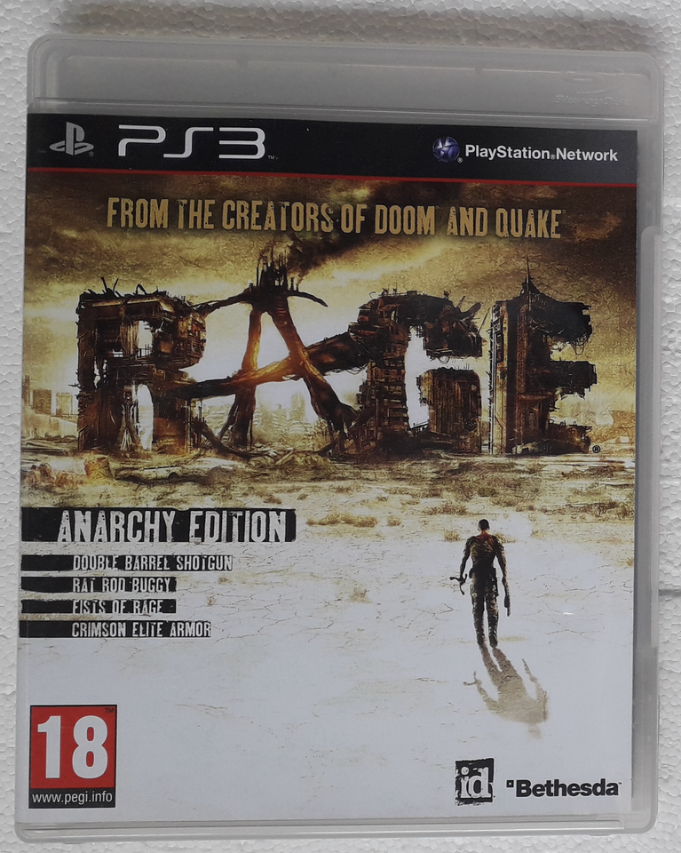 Rage Anarchy Edition PS3 action