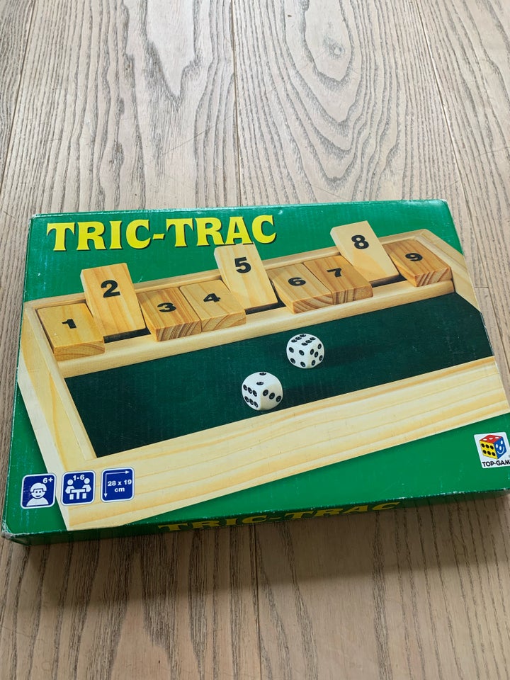 Tric-trac Regnespil i træ