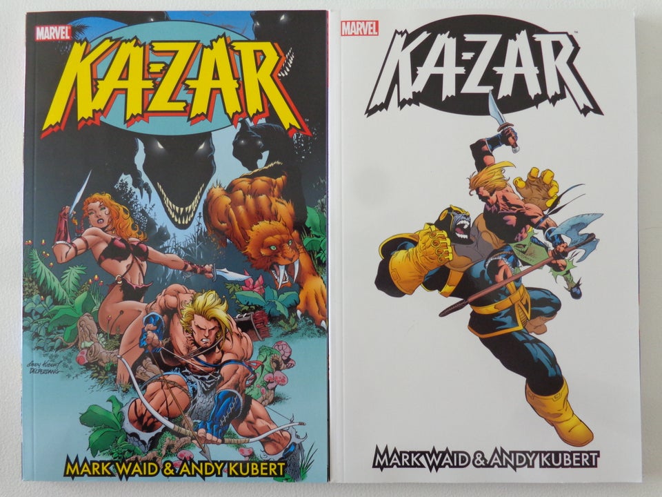 Ka-Zar vol 1-2 Marvel, Mark Waid,