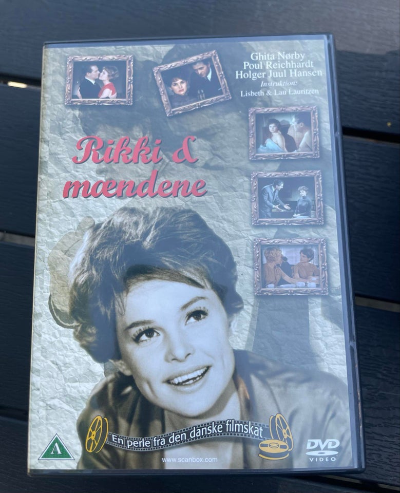 Rikki og mændene DVD familiefilm