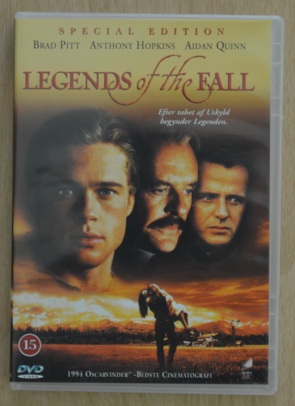 Legends of the Fall, DVD, drama