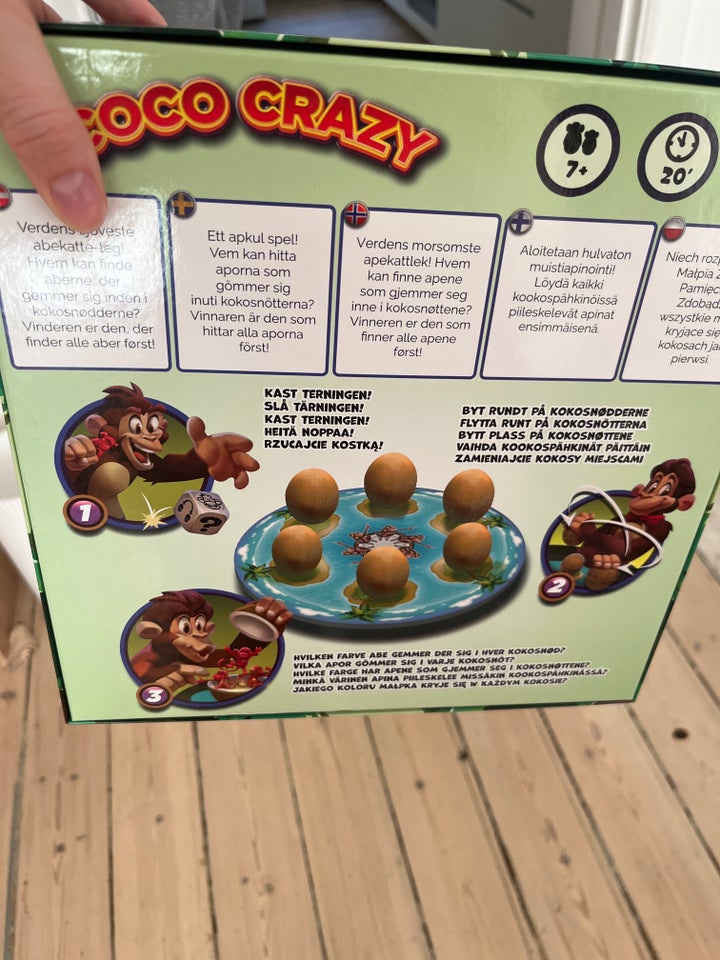 Coco crazy Familie spil brætspil