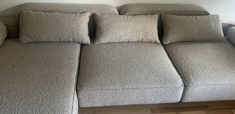 Sofa, polyester, 4 pers.