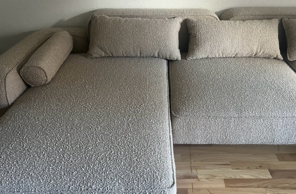 Sofa, polyester, 4 pers.