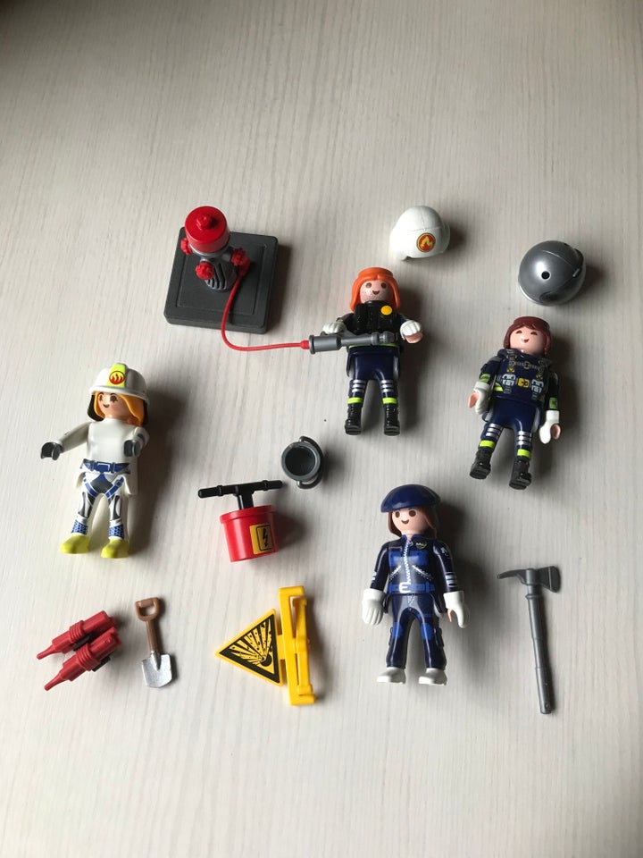 Playmobil, Brandmænd med udstyr