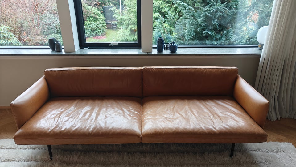 Sofa, læder, Muuto