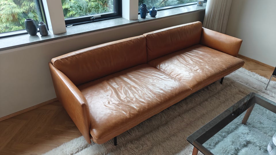 Sofa, læder, Muuto