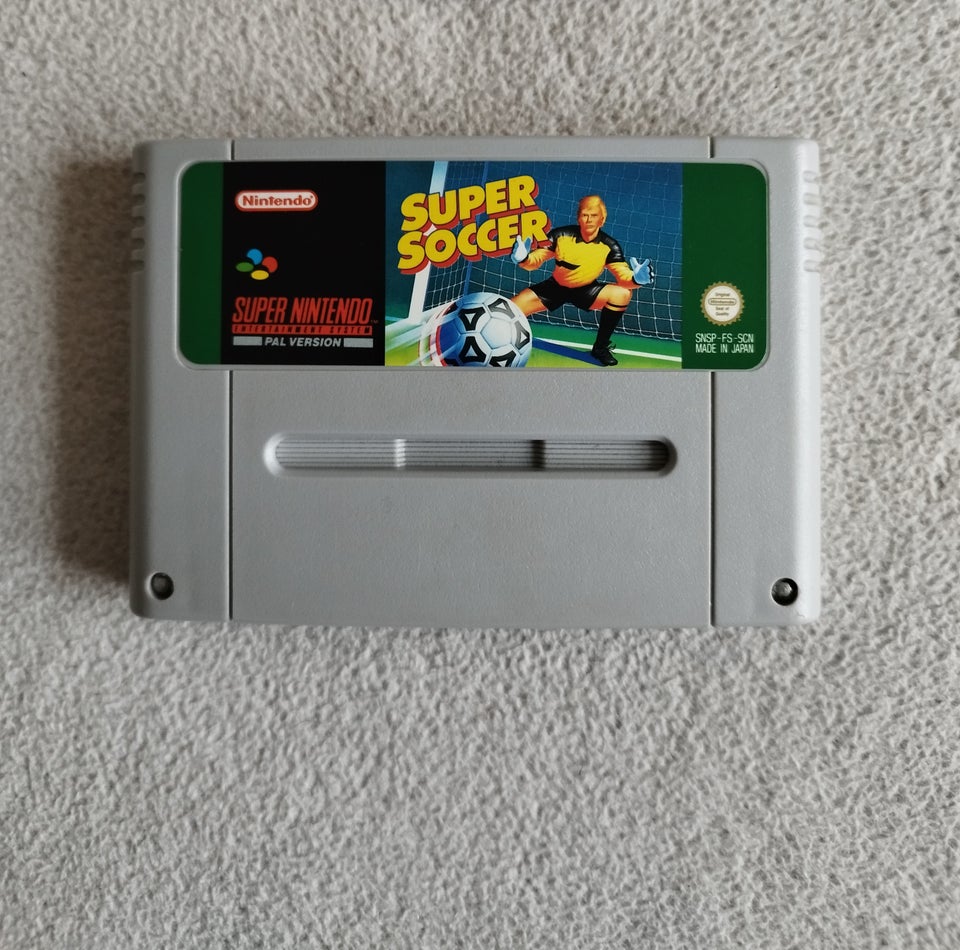 Super Soccer - SNES spil / Super