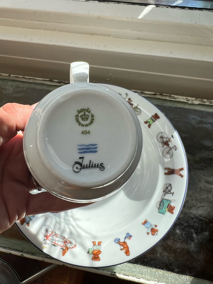 Porcelæn Julius børne tallerken