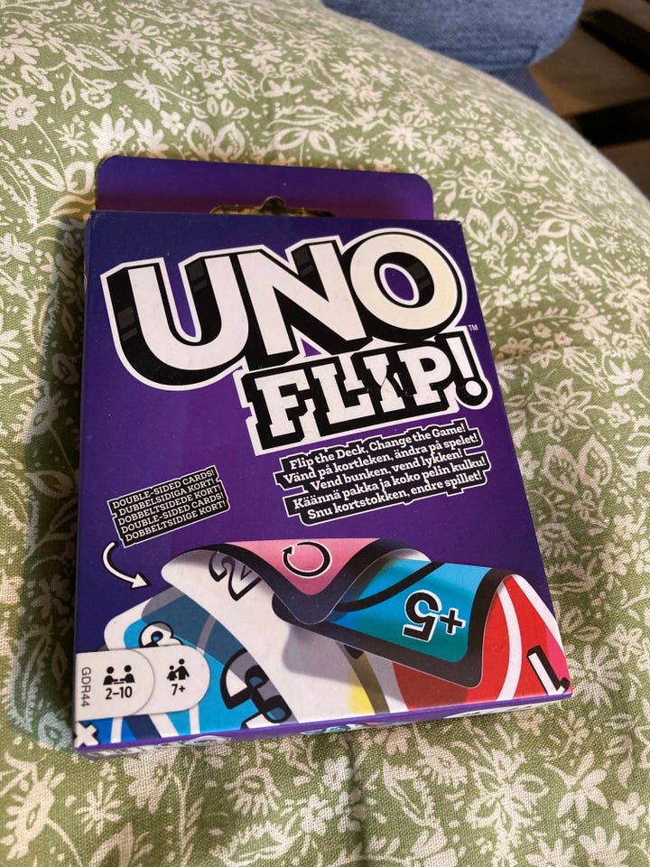 Uno flip, familiespil, kortspil