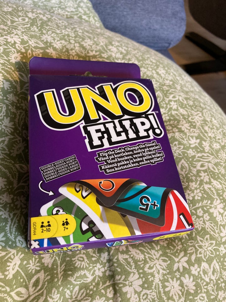 Uno flip, familiespil, kortspil