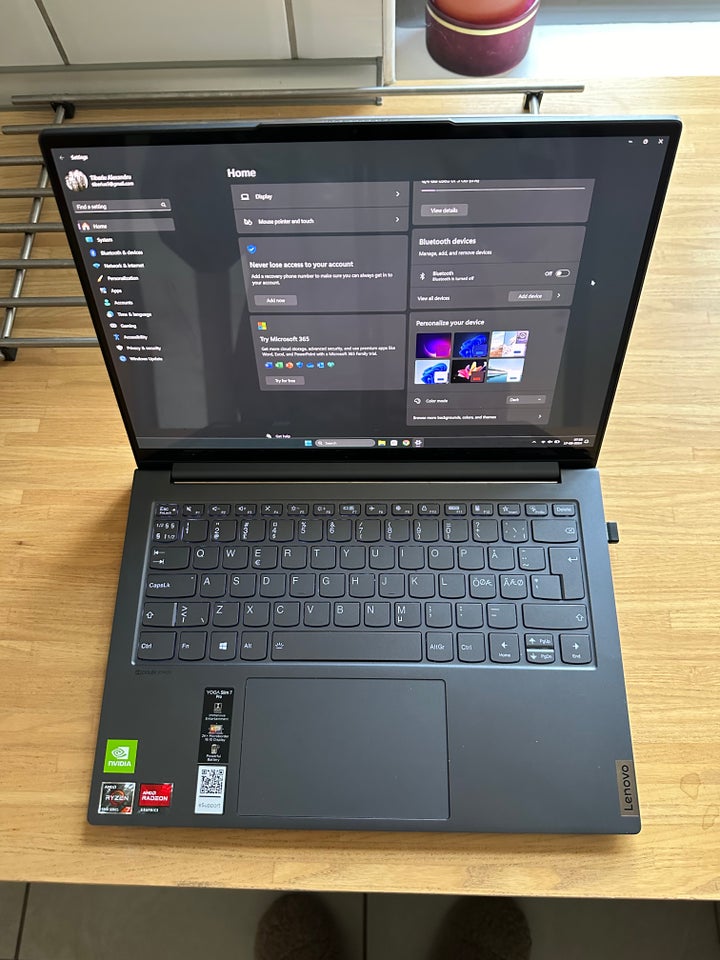 Lenovo Yoga slim 7 , Ryzen 7 5900HS