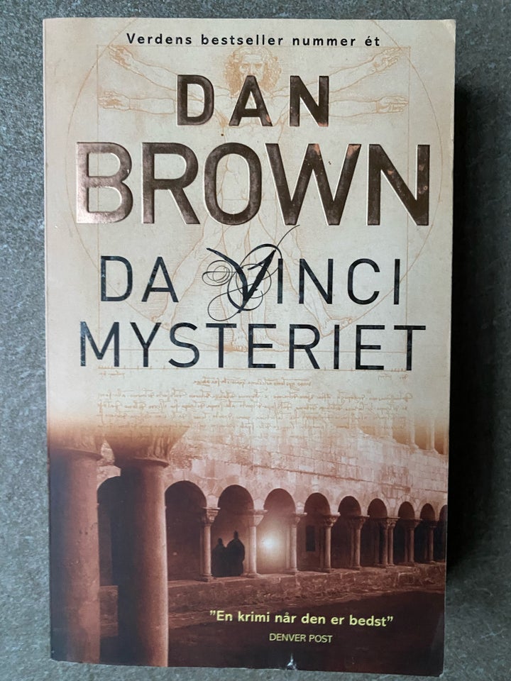 Da Vinci Mysteriet, Dan Brown,