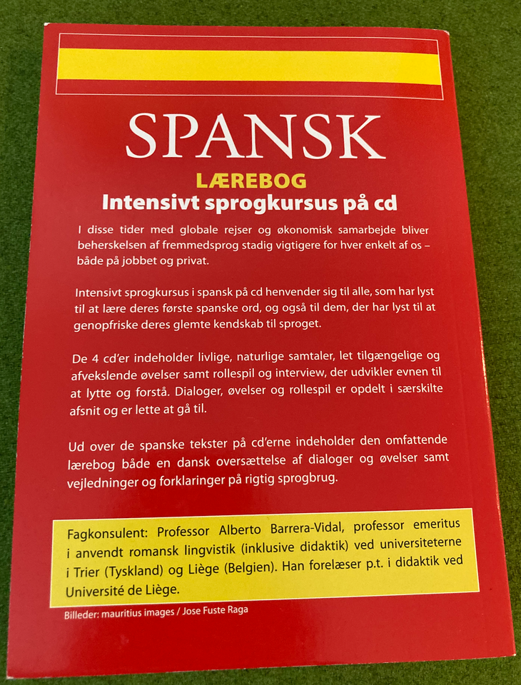 Spansk intensivt sprogkursus,