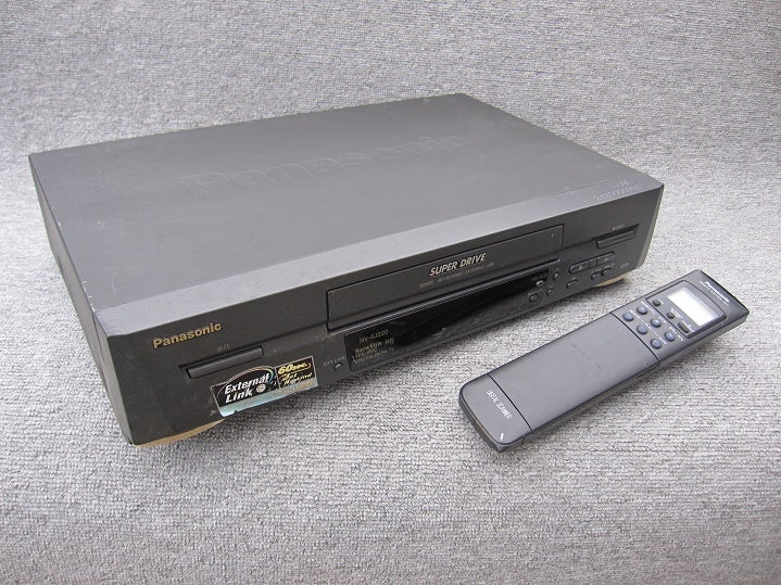 VHS videomaskine, Panasonic,