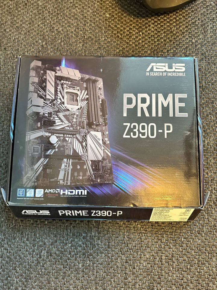 Bundkort, Asus, Z390-p