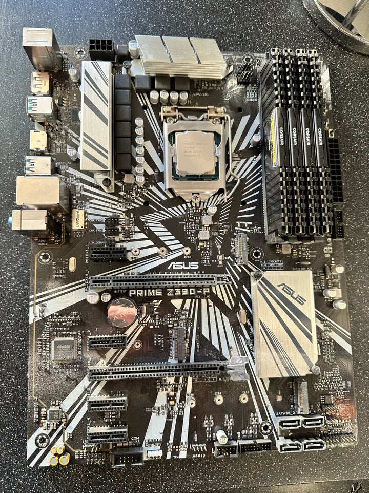 Bundkort, Asus, Z390-p