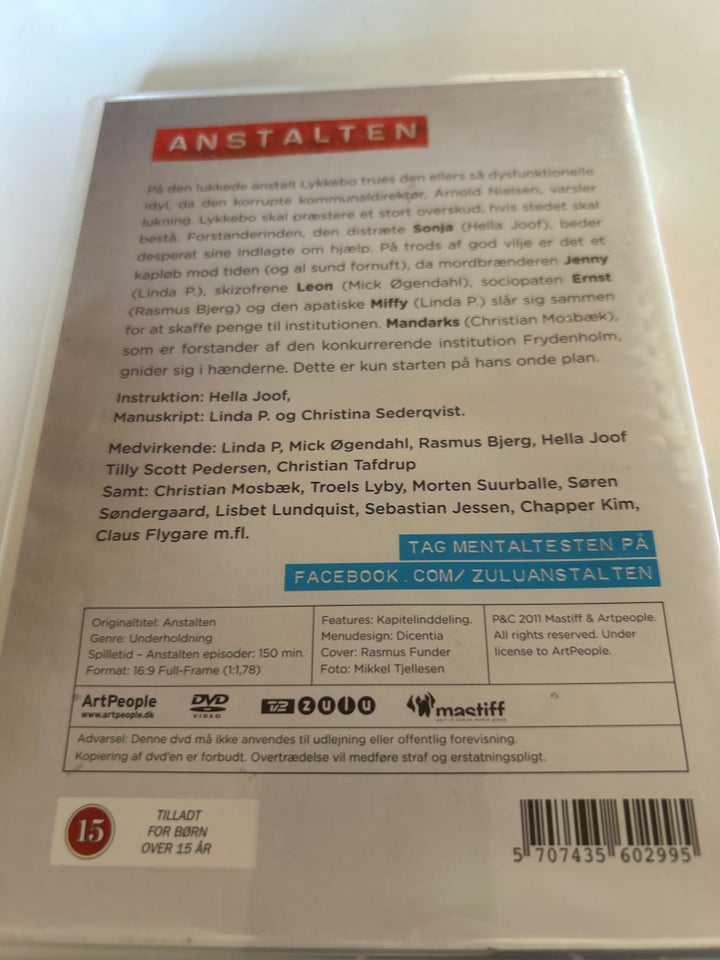 Anstalten , DVD, TV-serier