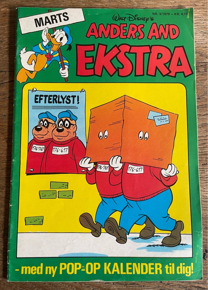 Anders And Ekstra 1979 nr. 3 inkl.