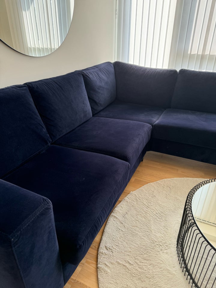 Sofa velour 6 pers