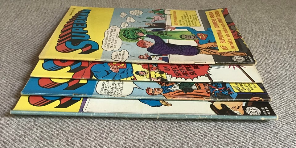 Superman 44-47, 1968, Tegneserie