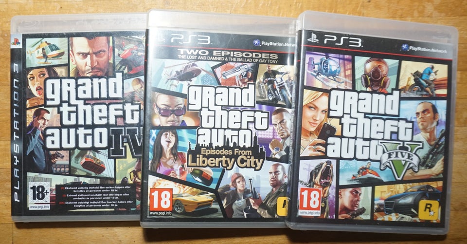 GTA PS3 spil, PS3