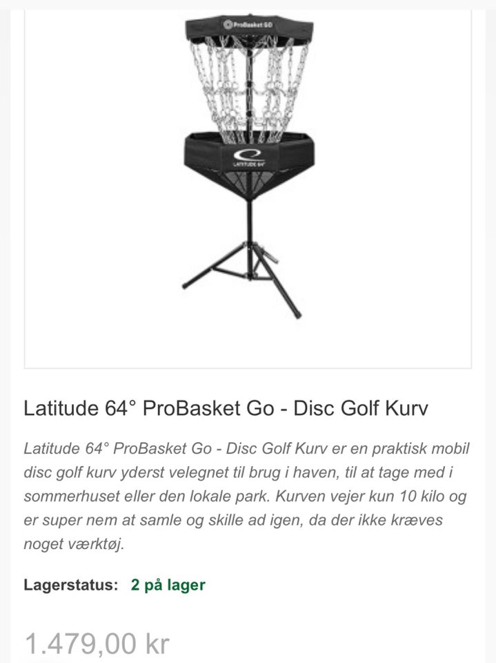 Disc golf, Latitude 64