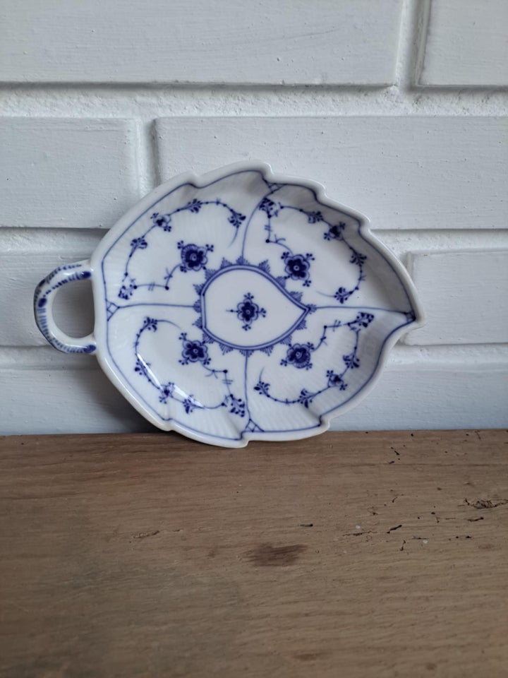 Porcelæn, Musselmalet riflet,