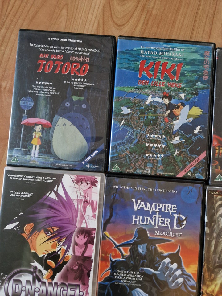 ANIME/MANGA FILM, DVD, animation