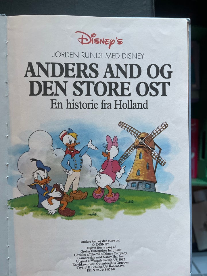 Anders and og den store ost , Disney,