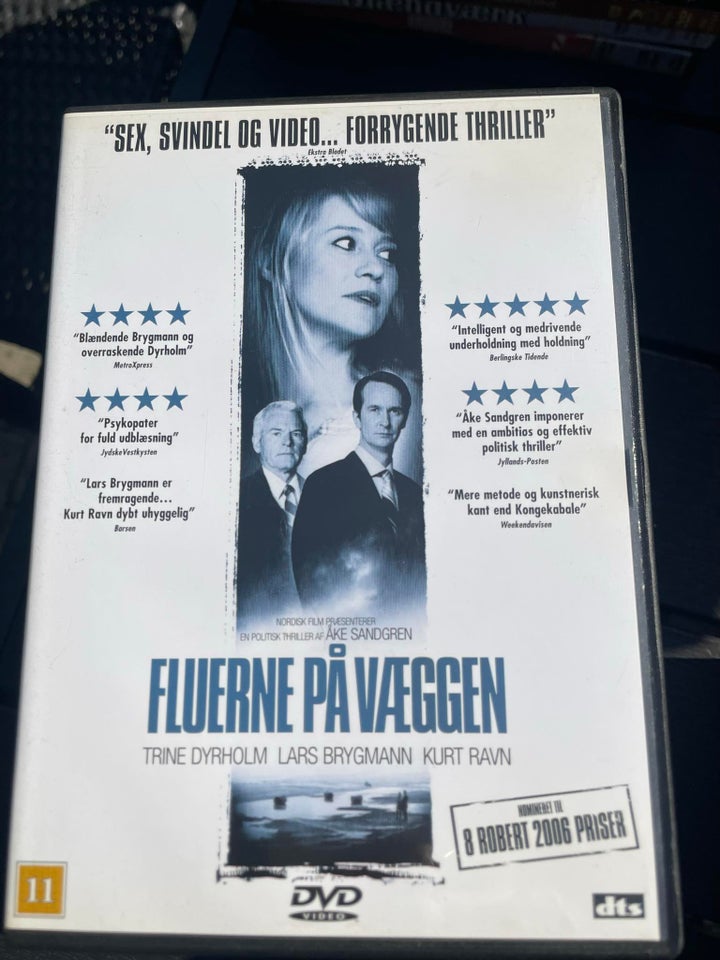 Fluerne på væggen DVD thriller