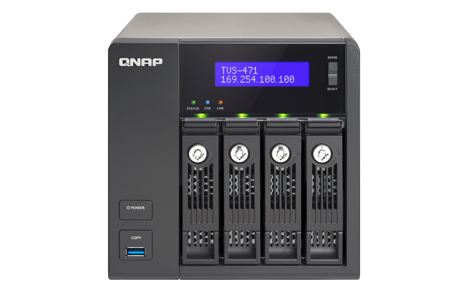 NAS, QNAP TVS-471-i3-8G, God