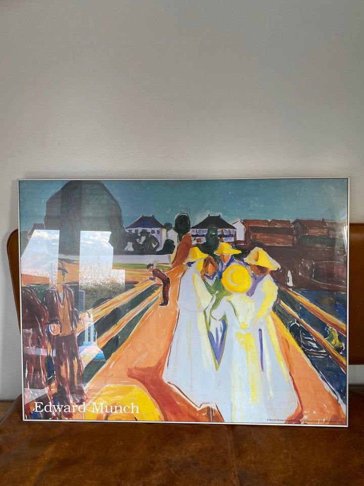 Plakat, Edward munch, b: 120cm h: 92