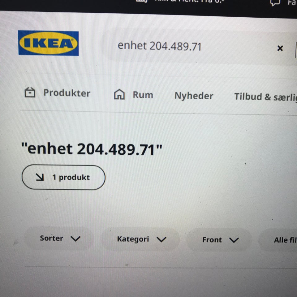 KØKEN HYLDER IKEA