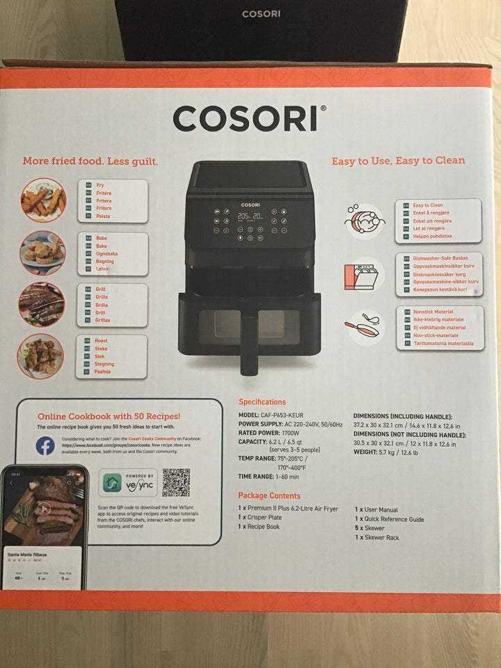 Airfryer, Cosori