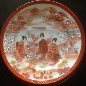 Porcelæn 4 stk japanske