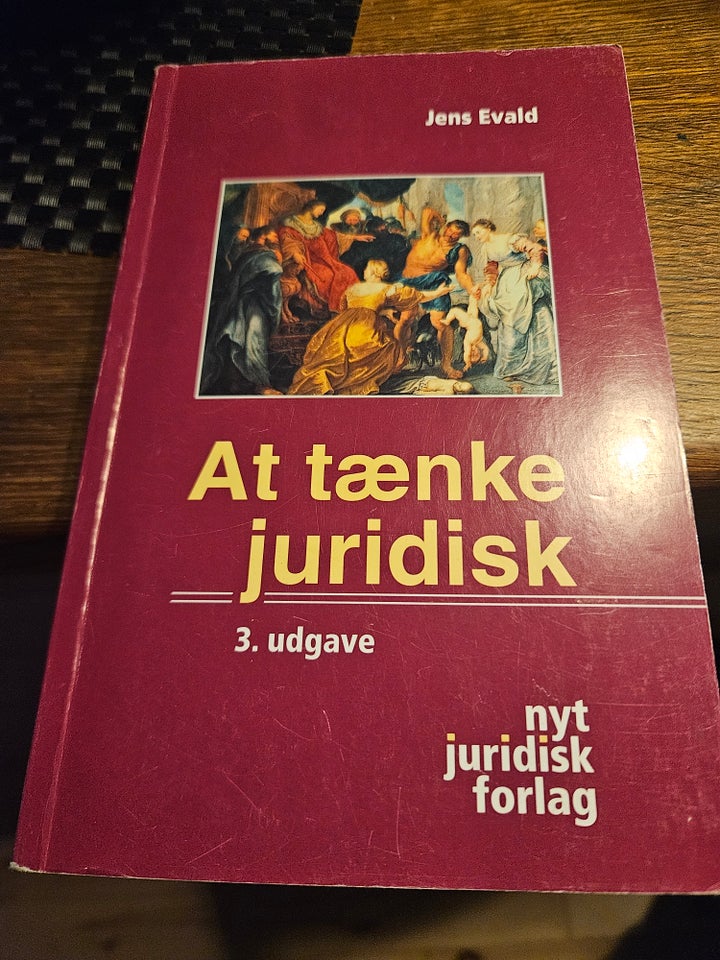 At tænke juridisk, Jens Evald,