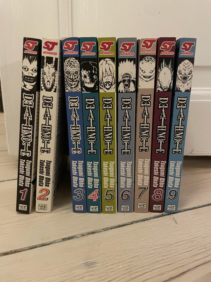 Death Note 1-9, Tegneserie