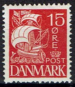 Danmark, ustemplet, bogtryk