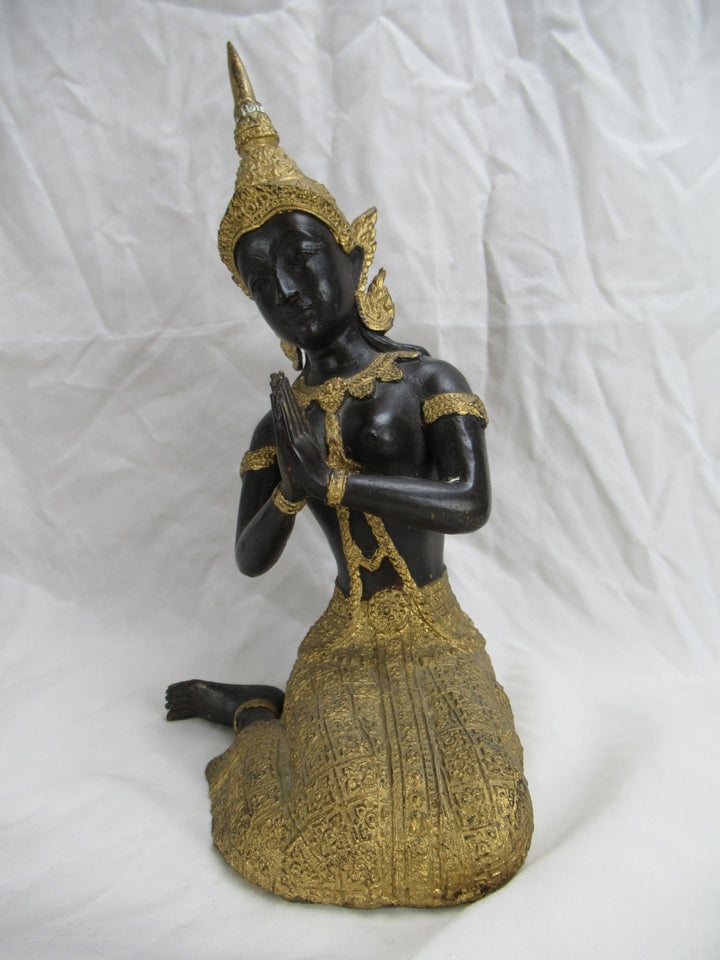 Stor Bronze Figur 25 cm