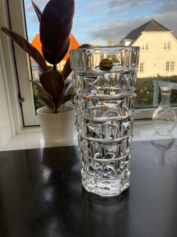 Vase, Krystal vase , Cristal