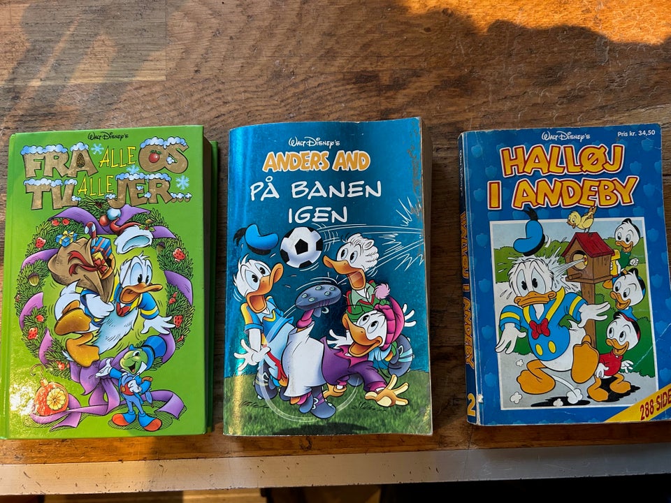 Jumbobøger samt andet Disney,